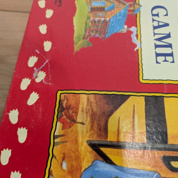 Vintage 1990s Franklin Goes to School Board Game - Picture 3 of 3